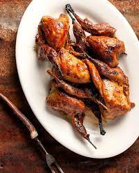 Bbq Quail Recipe Barbecued Quail Recipe Hank Shaw Bbq Quail Recipes Quail Recipes Grilled Quail Recipes