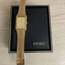 In my personal opinion, some of the grand seiko's from the 60's are among the best vintage dress watches one can buy today, considering their current market value. Seiko Square Ladies Vintage Wrist Watch Gold Tone Quartz Box W Fresh Battery Watchcharts