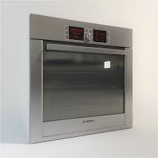 Modelo 3d Bosch Single Horno Integrado Moderno Turbosquid 684067