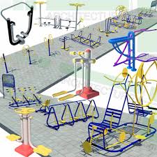 Amusement Park Rides And Playground Equipment Sketchup Models In 2020 Playground Equipment Amusement Park Rides Playground Design
