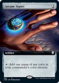 From the art description to the final product, the art in focus series reviews every step. Arcane Signet Extended Art Commander Legends Variants Magic The Gathering Mtg Card Kingdom