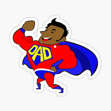 The netflix film, which premieres june 18, is based on matt logelin's. Black Super Dad Stickers Redbubble