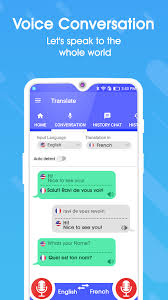 تنزيل تطبيق ترجمة للاندرويد مترجم كل اللغات مترجم صوتي Translate All Language Voice Text Translator 1 14