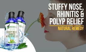 A nasal polyp can cause a feeling of the nose being obstructed, mouth breathing, runny nose and reduced sense of smell. Amazon Com Stuffy Nose Relief Rhinitis Nasal Polyps Bm100 Use For Sinus Pain Congestion Runny Nose And Seasonal Allergies Helps To Reduce Inflammation That Can Cause Polyps Health Personal Care