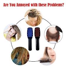 Though human research is limited, animal studies have shown that both of these oils promote hair growth in mice. Phototherapy Hair Regrowth Brush Scalp Massager Comb For Hair Growth Anti Hair Loss Head Care Electric Massage Comb Brush With Usb Rechargeable Walmart Canada