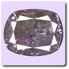 0.04 cts PINK VIOLET DIAMOND. I1 Africa. With Certificate of Authenticity