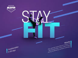 Nigeria jubilee fellows programme (njfp). Njfp Stay Fit Advertisement Dessign By Dragisa Milenovic Grok On Dribbble