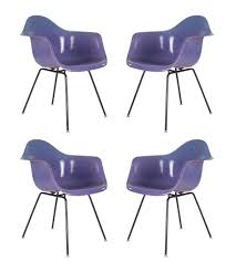 Rare Purple Fiberglass Chairs Charles Eames For Herman Miller 1stdibs Com Chair Eames Vintage Eames