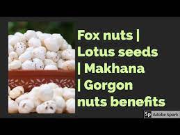 Makhana Fox Nuts Lotus Seeds Amazing Benefits For Health Wellness Tips Youtube Nut Benefits Health Wellness Tips