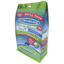 Use the grass shot soak & seed spray system to spray green grass color while you seed your lawn. Hydro Mousse Fescue Blend Full Sun Liquid Lawn Refill 2 Lb Ace Hardware
