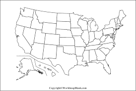 Map states and abbreviations us map states abbreviations us map with abbreviations black white 600. Printable Blank Map Of Usa Outline Transparent Png Map