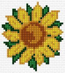 In three simple steps you will transform a picture into a beautiful cross stitch chart. Ann Logan 10 Free Patterns Online Sunflower 3679