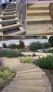 Step By Step Diy Garden Steps And Stairs Sloped Garden Landscape Steps Garden Steps