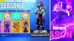 Fortnite upcomming & leaked skins. All Season 6 Battle Pass Skins Unlocks Leaked Fortnite Battle Royale Youtube