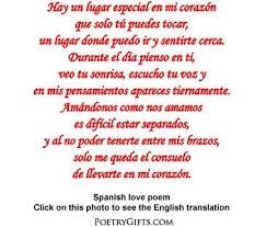 Spanish Love Poems Spanish Love Poems Mom Poems Poems