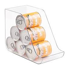 Cats Food Mdesign Canned Dog Food Organizer For Pet Storage Holds 7 Cans Size 12oz To 22oz Clear Cats Food Storage Organization Canned Food Can Dispenser