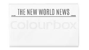 The user can edit the templates to add his very own title, headlines, articles, pictures and images, logo and other important and vital information. Blank Newspaper Template With Copy Stock Vector Colourbox