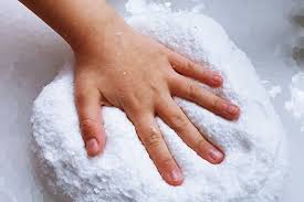 Diy Snow Slime Fluffiges Schnee Schleim Rezept Knete Selber Machen Slime Selber Machen Schleim Selber Machen