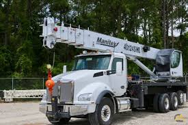 manitex 40124shl 40 ton boom truck crane for sale