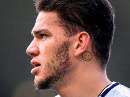 Face & tattoo ederson by hender santiago. Twitter à¤ªà¤° Aaron West Ederson Has A Tattoo Of A Smiley Face Emoji On His Neck Anyone Crazy Enough To Do That To Themselves Is Prolly Not The One Https T Co D39pvjjmlc