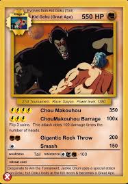 Goku Great Ape 21st World Tournament Kid Goku Great Ape Goku