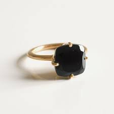Miaki Black Onyx Ring Jewelry Black Rings Onyx Engagement Ring Black Onyx Ring