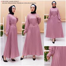 Sifon dibuat dengan proses menenun yang menghasilkan kain tenun ringan, lembut, dengan sedikit kilau. Harga Gamis Sifon Terbaik Dress Muslim Fashion Muslim Mei 2021 Shopee Indonesia