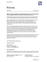 Deutsche bank ag provides corporate banking and investment services. Release Gtb Deutsche Bank