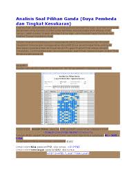 Katrol adalah salah satu jenis pesawat sederhana yang berfungsi untuk memudahkan pekerjaan manusia. Doc Analisis Soal Pilihan Ganda Daya Pembeda Dan Tingkat Kesukaran Khairiyah Juita Academia Edu