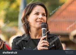 Since 2017, we have been selling dirndl dresses, blouses and accessories; Berlin Germany August 31st 2018 Head Of German Green Party Annalena Baerbock Speaking At Green Party Summer Festi Summer Festival Green Party Photo Editing