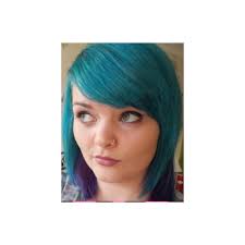 Blue and violet pastel hair. Directions La Riche Semi Permanent Hair Dye Colour Turquoise
