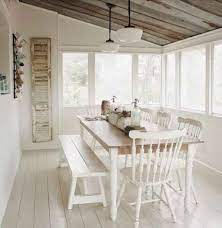 It allows pleasant time with family members, friends or neighbors in a relaxed atmosphere. How To Turn On Outlet 15 Minutes Before Alarm Goed Off Sunroom Dining Sunroom Decorating Farmhouse Dinning Room