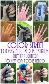 Once you reach the tip youll likely have overhang. Introducing Color Street 100 Nail Polish Strips Easy Application No Tools Or Heat Needed Keeping It Simple