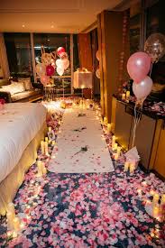 Romantic Birthday Surprise Ideas For Girlfriend Man Turns Hotel Room Into Fairytale Surprise Proposal For His Girlfriend Romantic Room Surprise Birthday Room Surprise Romantic Room Decoration