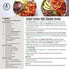 Quick Cooker Bbq Chicken Bowls Recipe Instant Pot Dinner Recipes Pressure Cooker Recipes Chicken Pot Recipes Healthy