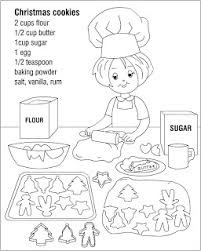 Celebrate the holidays with your favorite sesame street characters! Nicole S Free Coloring Pages Christmas Cookies Coloring Page