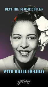 Beat the summer blues with the timeless voice of Billie Holiday. 🎵, Step  into her style and soul with merch that sings!, Pictured:, 🎤 BILLIE Poster  T-Shirt, ☕ BILLIE Movie Poster Coffee Mug, 💿 Lady in ...