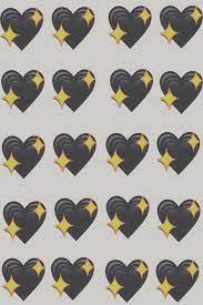 Download heart shaped sticker mockup psd. Black Heart Emoji Background Emoji Hintergrund Emojis Hintergrund Spruche