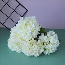 Maybe you would like to learn more about one of these? Cream White Hydrangea Bush Fake Flowers Vanrina