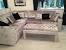 Living Room Silver Sofa