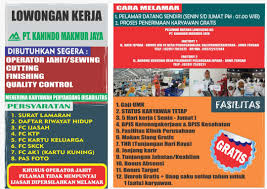 Entdecke rezepte, einrichtungsideen, stilinterpretationen und andere ideen zum ausprobieren. Syarat Pelamar Hwi Loker Hwi Diskopukmnakertrans Jepara Ffv Nnww1