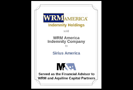 Sirius international general aviation insurance (danish branch). Press Release Wrm American Indemnity Holdings Sold Wrm America Indemnity Company To Sirius America August 20 2018 Merger Acquisition Services