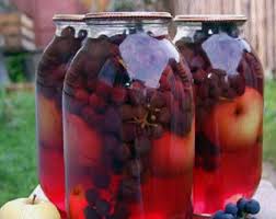 компот из яблок на зиму на 2х литровую банку Kompot Iz Yablok I Vinograda Na Zimu 3 Recepta