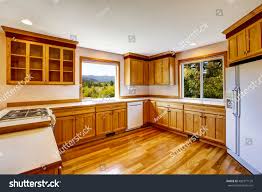 light brown kitchen cabinets white
