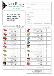 Le code postal de bruges est le 33520. Bon De Commande Jeff De Bruges Noel 2016 Fichier Pdf