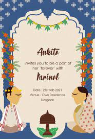 While millennials are busy planning destination weddings with fancy photoshoots. Assamese Wedding Card Design Wedding Card Design Wedding Cards Wedding Invitation Cards