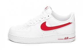 Nike air force 1 ultra flyknit university red. Nike Air Force 1 White Red Swoosh Hier Kaufen Snkraddictd