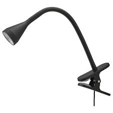 Navlinge Led Clamp Spotlight Black Ikea Lamp Work Lamp Led Desk Lamp