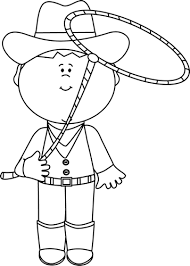 Western Black And White Clip Art Black And White Cowboy With A Lasso Clip Art Black And White Cowboy Western Clip Art Cowboy Art Clip Art