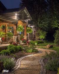 String lights are just one of many best outdoor lighting ideas. Front Entrance Path Lighting Ideas For Your Home